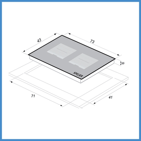 Bếp Từ Đôi Spider SPE IC1088