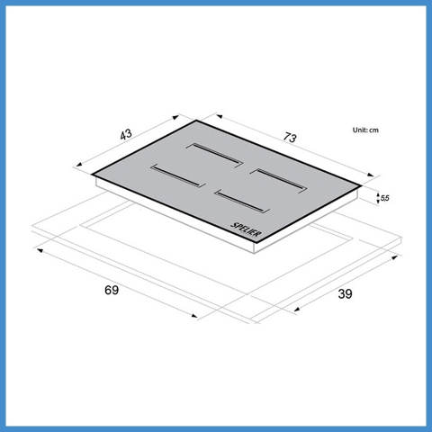 Bếp Từ Đôi Spider SPE IC1089B