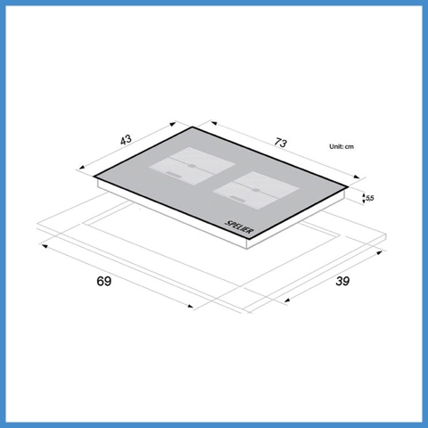 Bếp Từ Đôi Spider SPM 928I PLUS