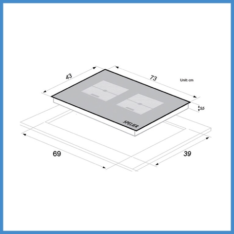 Bếp Từ Đôi Spider SPM 958LT