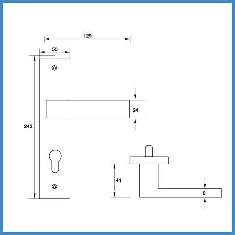 Tay Nắm Lập Thể Hafele 903.98.463