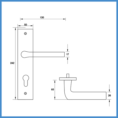 Tay Nắm Lập Thể Hafele 903.98.464