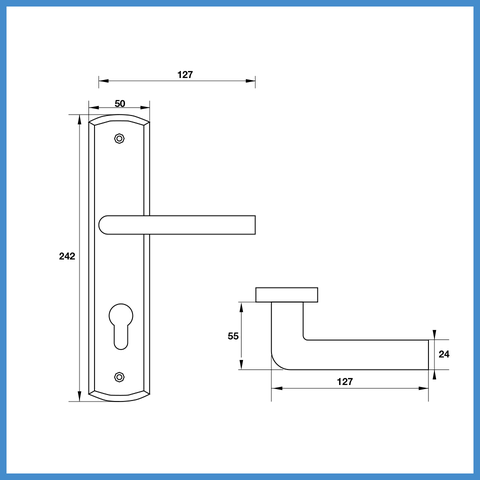 Tay Nắm Lập Thể Hafele 903.98.469