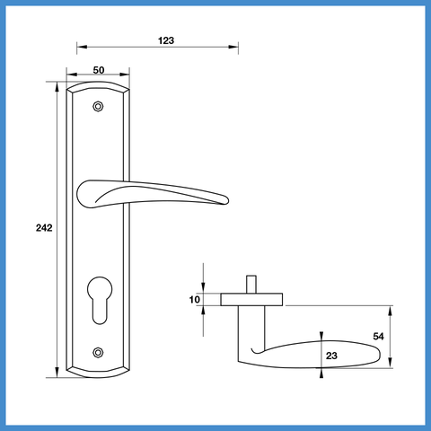 Tay Nắm Lập Thể Hafele 903.98.473