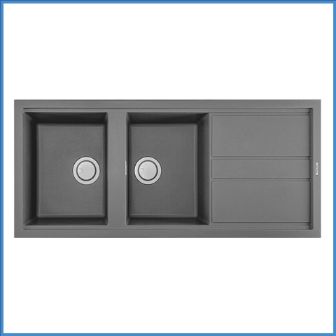 Chậu Rửa Chén Bằng Đá Malloca TITANIUM K-50073