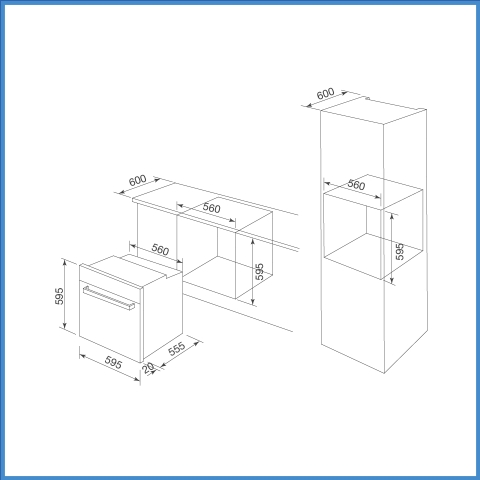 Lò Nướng Âm Tủ Malloca MSO-A75TFT