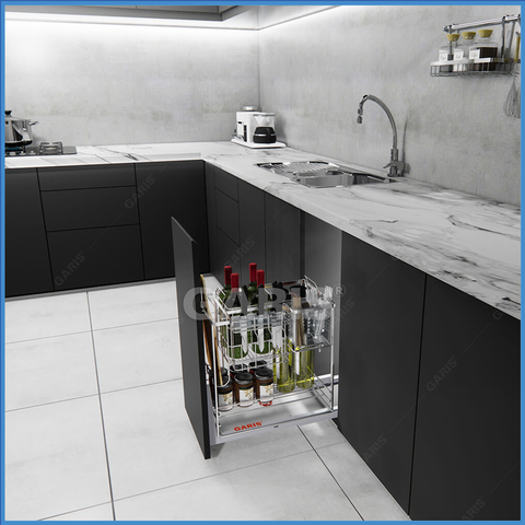 Giá Dao Thớt Gia Vị 400mm Garis GM02.40C