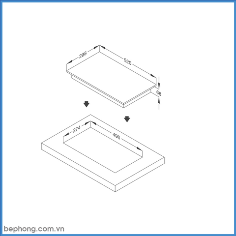 Bếp Từ Domino Malloca MDI 302