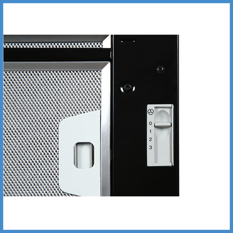 Máy Hút Mùi Âm Tủ Mặt Kính Đen HH-SG70A Hafele 533.89.021