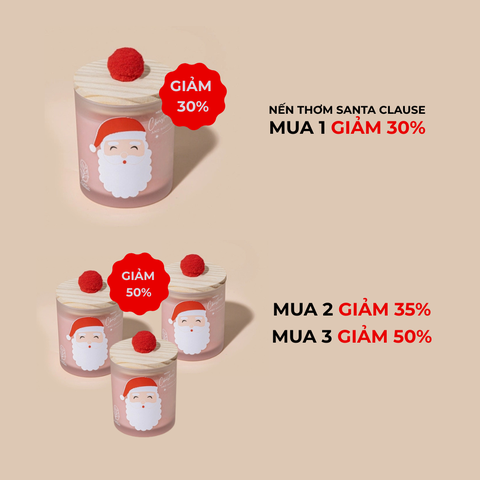 Nến Thơm Santa Claus