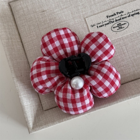 COMBO 20 (12.5K/ CÁI) KẸP TÓC CÀNG CUA HOA CARO- MS1145