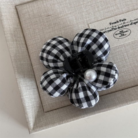 COMBO 20 (12.5K/ CÁI) KẸP TÓC CÀNG CUA HOA CARO- MS1145