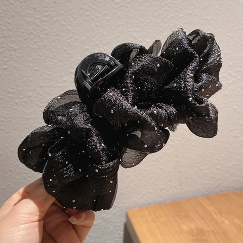 COMBO 5 CÁI (13K/CÁI) KẸP CÀNG CUA VẢI ĐÍNH ĐÁ MS1170