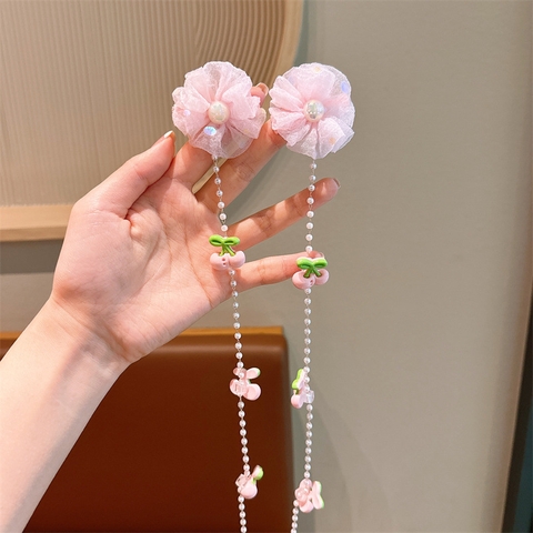 COMBO 5 SET- SET 2 KẸP MÁI THẮT BÍM DÀI PHỐI HẠT