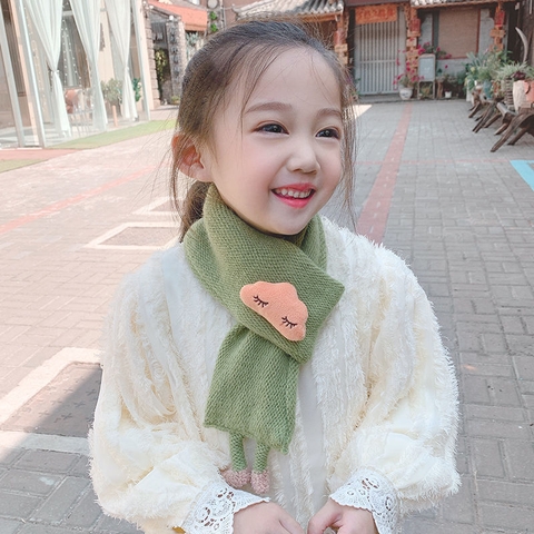 COMBO 5 CÁI (27K/ CÁI) KHĂN CHOÀNG LEN ĐÁM MÂY BÉ GÁI BÉ TRAI