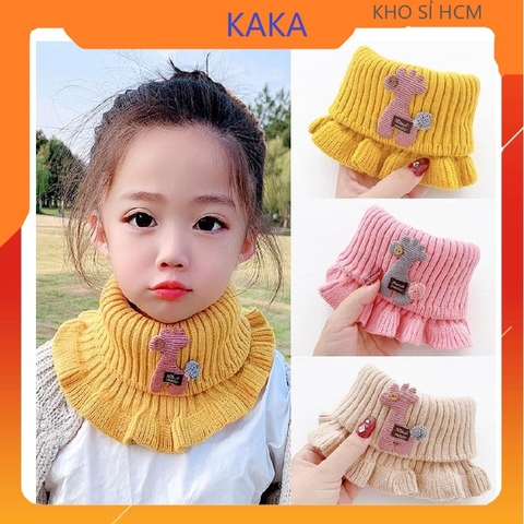 COMBO 5 CÁI (13.5K/ CÁI) KHĂN ỐNG HƯU CỔ NHÚN CHO BÉ GÁI 1-6 TUỔI