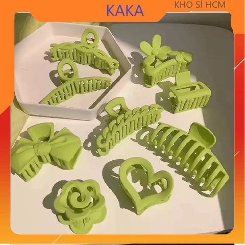 COMBO 5 SET (38K/SET) SET 9 KẸP CÀNG CUA XANH LÁ