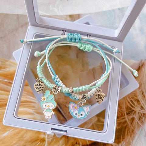 COMBO 20 SET (14K/SET) SET 2 VÒNG ĐEO TAY DÂY RÚT