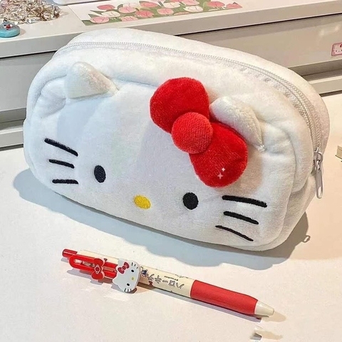 TÚI ĐỰNG BÚT- MỸ PHẨM KITTY BÔNG MS1165