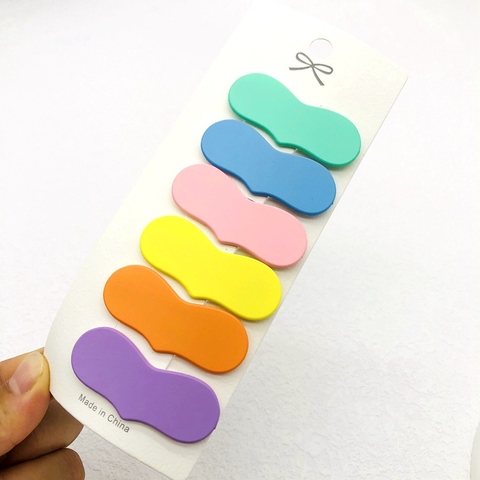 COMBO 100 KẸP MÁI NHÁM TRÁI TIM MÀU PASTEL MS1119 (1)