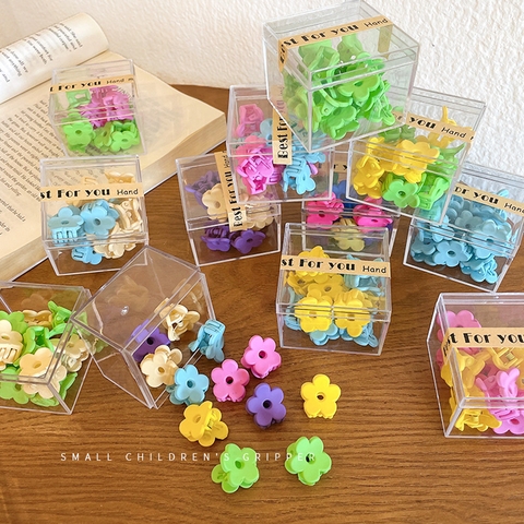 COMBO 5 HỘP (9.5K/ HỘP) HỘP 10 KẸP CÀNG CUA HOA MINI MS1127