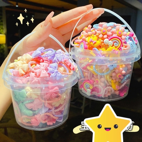 COMBO 5 XÔ (28K/ XÔ) XÔ 50 SỢI CHUN BUỘC TÓC CHO BÉ