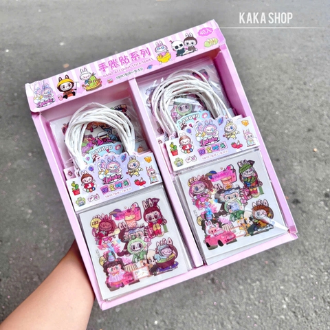 COMBO 10 TÚI STICKER LABUBU