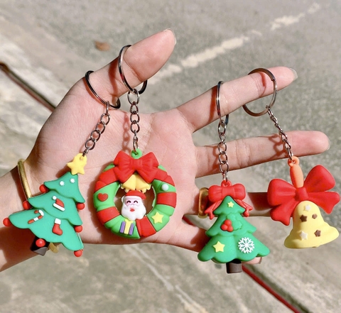 COMBO 5 - MÓC KHÓA DẺO NOEL