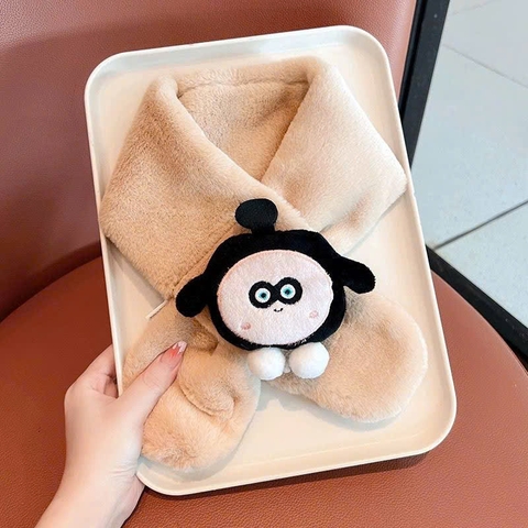 COMBO 5 CÁI (24K/CÁI) KHĂN CHOÀNG LÔNG CHO BÉ - ROBO TRÁI CÂY MS1125