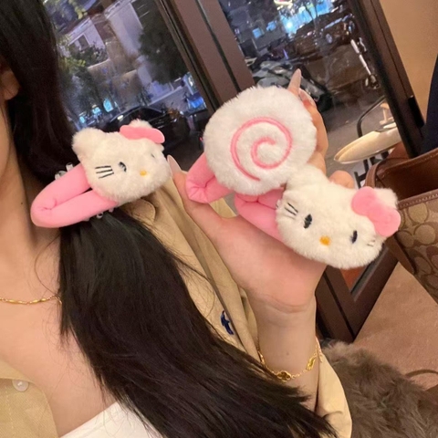 COMBO 5 CÁI (12K/ CÁI) KẸP MÁI BÔNG KITTY TO MS1145