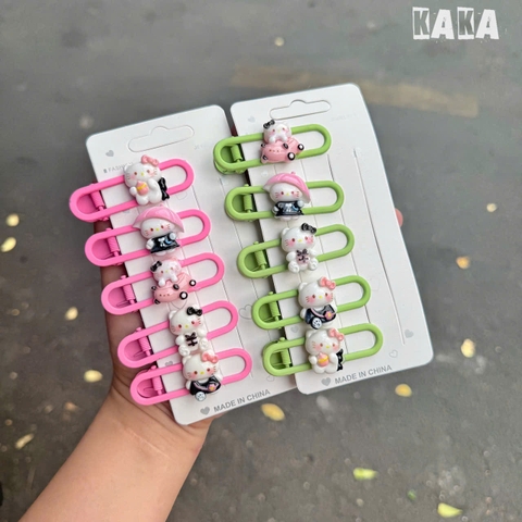 COMBO 5 SET (11K/SET) VĨ 5 KẸP KITTY MS1151