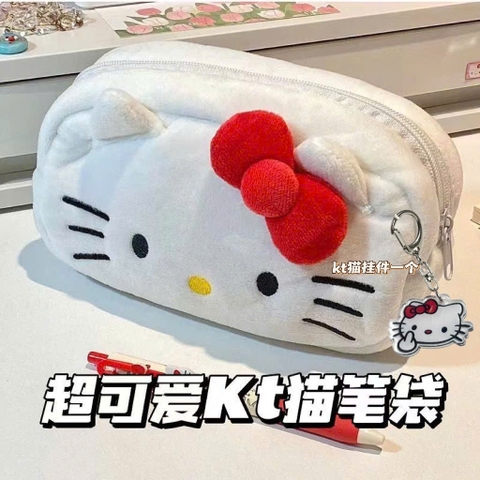 TÚI ĐỰNG BÚT- MỸ PHẨM KITTY BÔNG MS1165