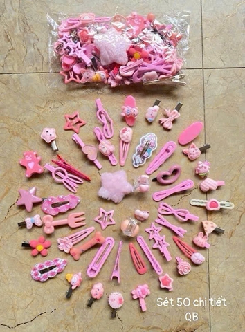COMBO 20 SET (39K/SET) SET 50 CHI TIẾT MÀU HỒNG MS1162