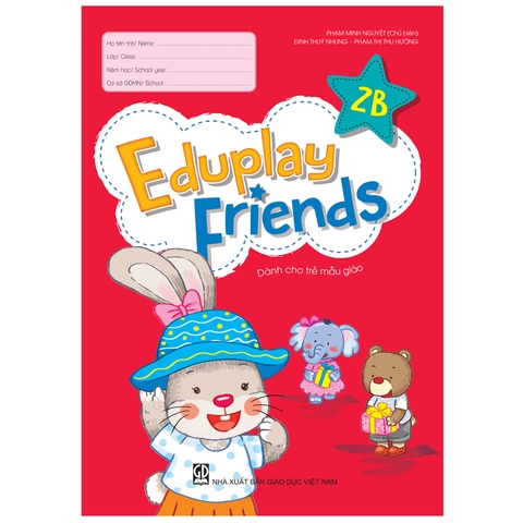 Eduplay Friends 2B - Dành cho trẻ mẫu giáo