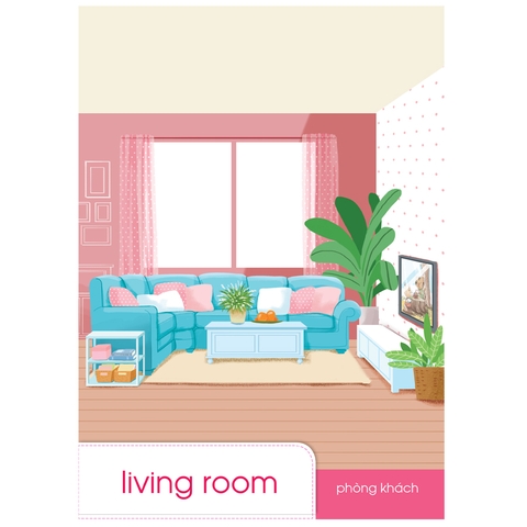 Bộ tranh Bé làm quen với tiếng Anh theo chủ đề - Chủ đề Gia đình