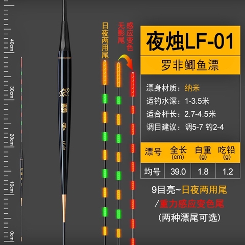 Phao đèn câu rô mẫu LF ko đổi màu