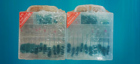 Hộp 10 bộ làm trục Huansheng size 2-5