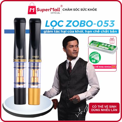 Đầu Lọc cao cấp ZOBO - ZB053, đẹp & phong cách, giảm tác hại của khói, có thể vệ sinh, tái sử dụng