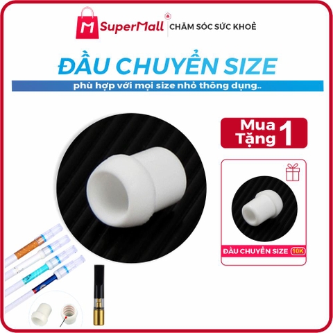 [Mua 1 tặng 1] Đầu chuyển size đầu lọc, dùng cho mọi size nhỏ thông dụng