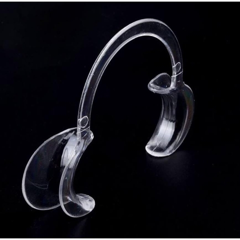 Dụng cụ banh miệng chữ C dùng trong nha khoa, chăm sóc răng miệng, làm trắng răng, đính đá