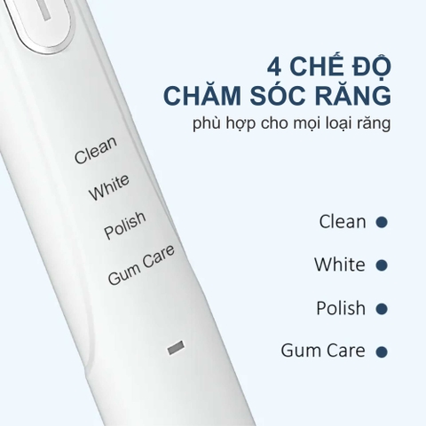 Bàn chải đánh răng điện tích hợp LED tẩy trắng răng IVISMILE LED Sonic Electric Toothbrush PRO Limited Edition