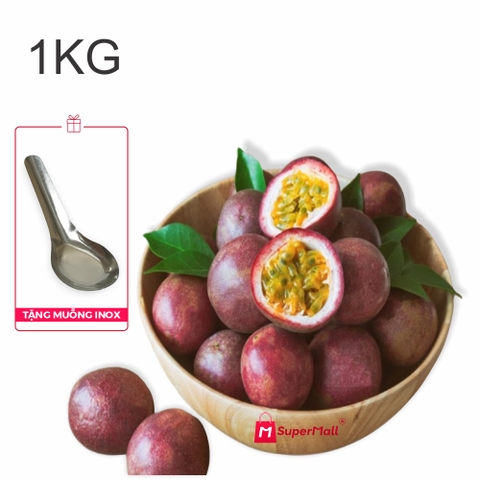 [𝐊𝐞̀𝐦 𝐐𝐮𝐚̀] 5kg Chanh dây tươi, chanh leo hái tại vườn Buôn Hồ, Daklak, hàng tuyển chọn