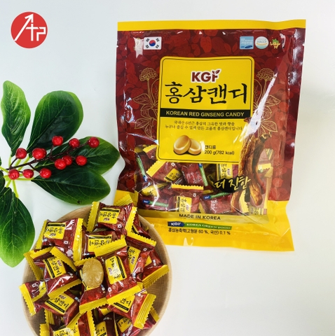 Kẹo hồng sâm Hàn Quốc (Korean red ginseng candy)