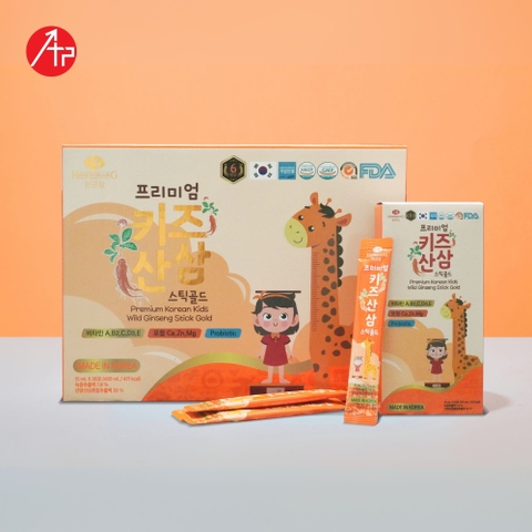 Thực phẩm bổ sung Premium Korean Kids Wild Ginseng Stick Gold