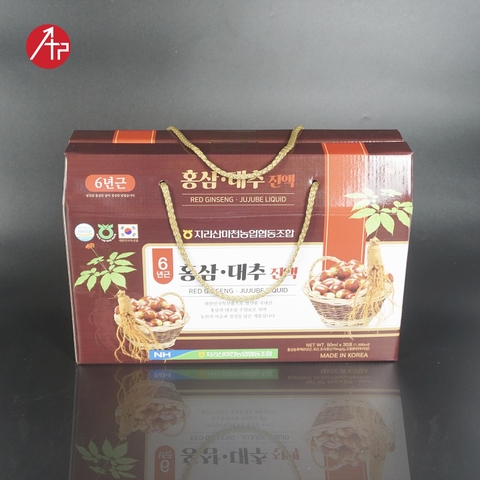 Nước hồng sâm táo - Red Ginseng jujube