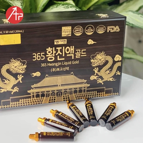 Chiết xuất hồng sâm đông trùng hạ thảo 365 Hwangjin Liquid Gold