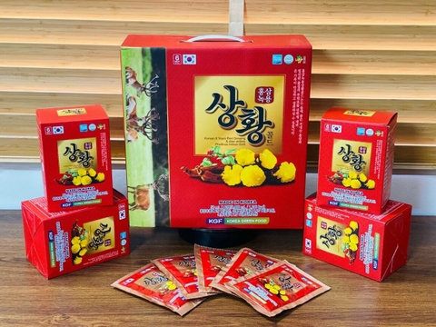 Nước Hồng Sâm Nhung Hươu Thượng Hoàng Hộp 30 Gói