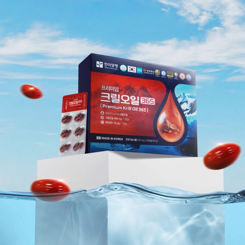 Thực phẩm bảo vệ sức khỏe Premium Krill Oil 365