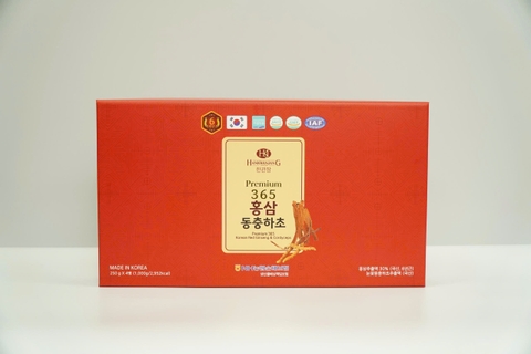 Chiết xuất hồng sâm Hàn Quốc & đông trùng hạ thảo 365 Korean Red Ginseng & Cordyceps Gold