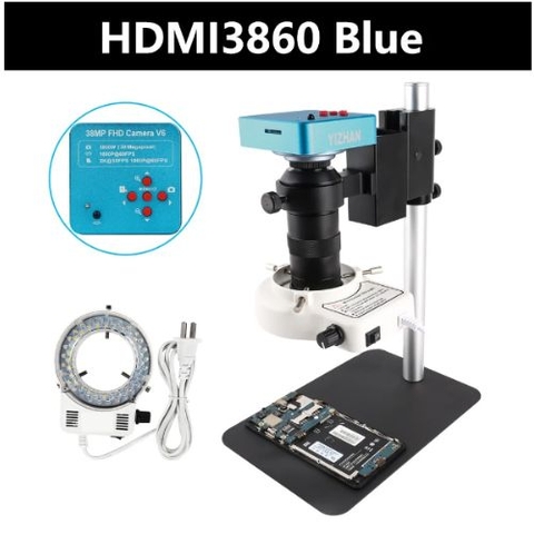 KÍNH HIỂN VI KỸ THUẬT SỐ CÔNG NGHIỆP TERINO CA38MPHD-LCD (Phóng đại 7x-180X, 38MP, màn hình cỡ lớn LCD 13.3 inch)